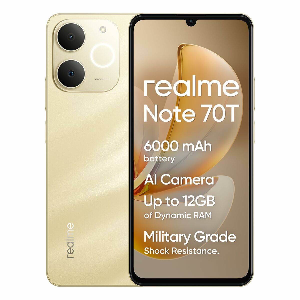 Smartphone Realme RMX5313 6,74" Octa Core 4 GB RAM 64 GB Gold-10