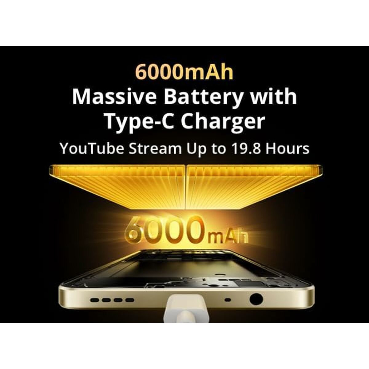 Smartphone Realme RMX5313 6,74" Octa Core 4 GB RAM 64 GB Gold-4