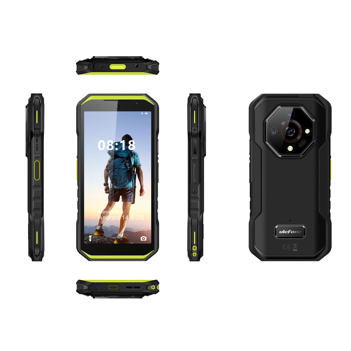 Smartphone Ulefone ARMOR X32 PRO mediatek dimensity 6300 8 GB 256 GB Orange-0