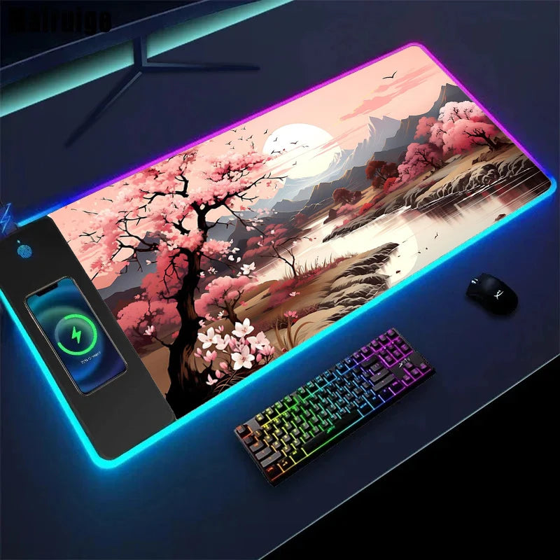 Wireless Charging Mouse Pad - DM Otaku Shop