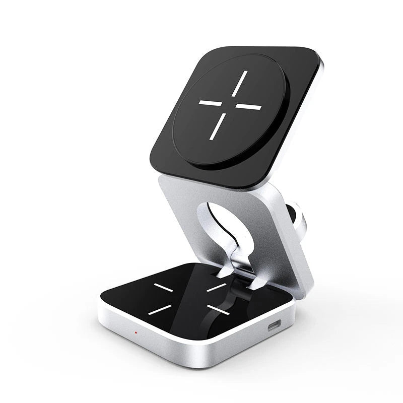 Portable 3 in 1 Foldable Wireless Charger Stand - DM Otaku Shop