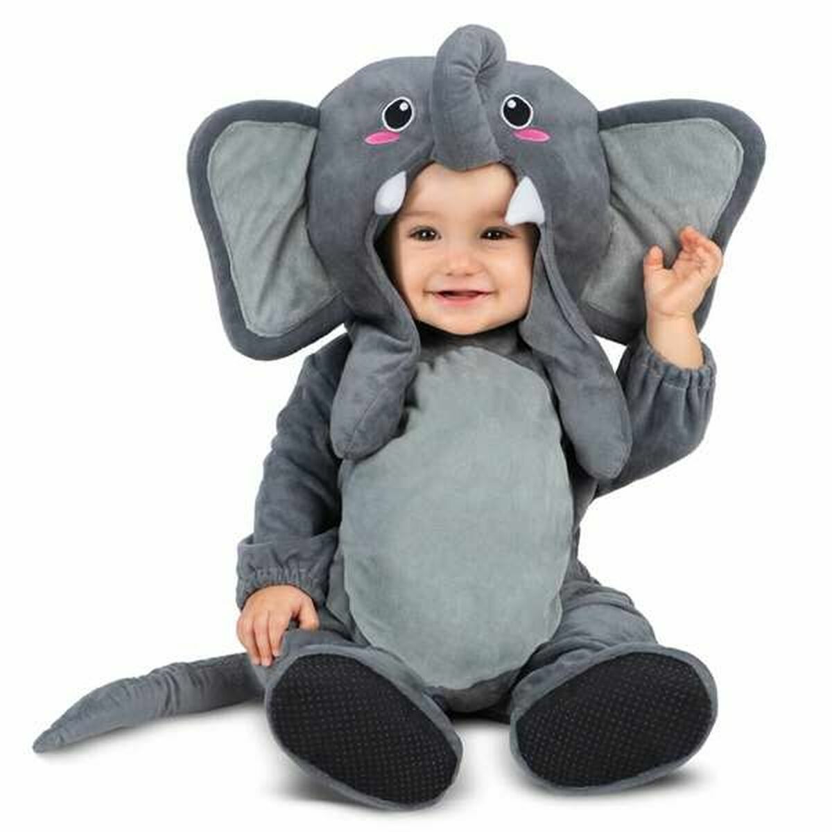 Costume for Babies My Other Me Grey Elephant 4 Pieces - DM Otaku Shop