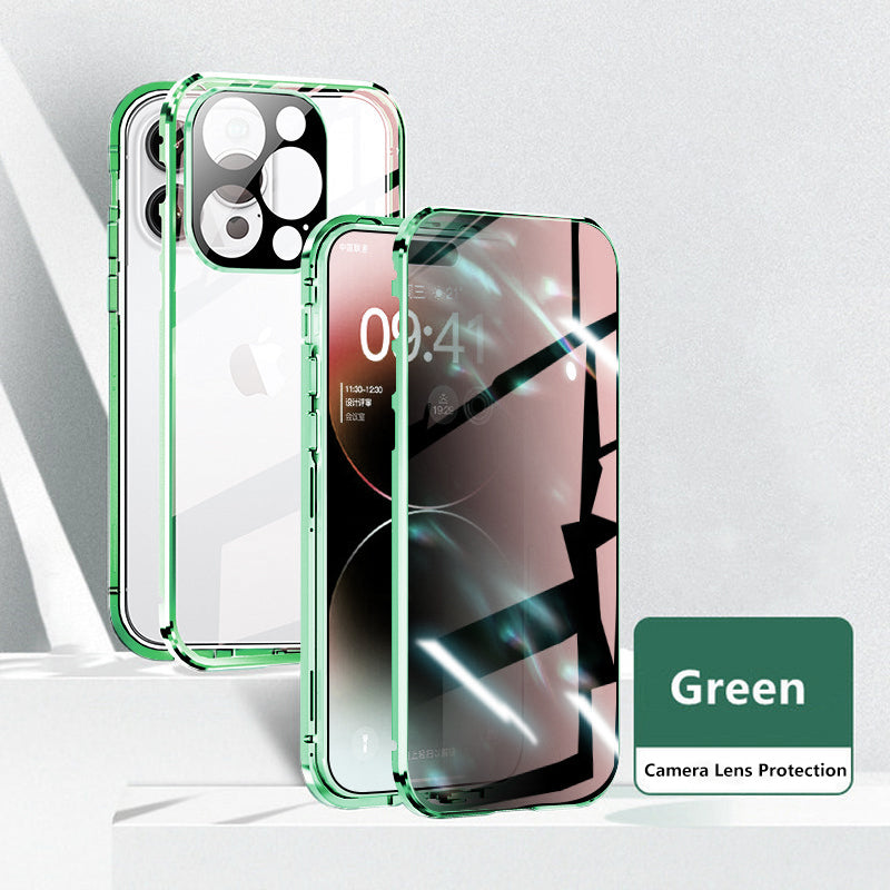 Anti-Peep Privacy Magnetic Adsorption Case for iPhone - DM Otaku Shop