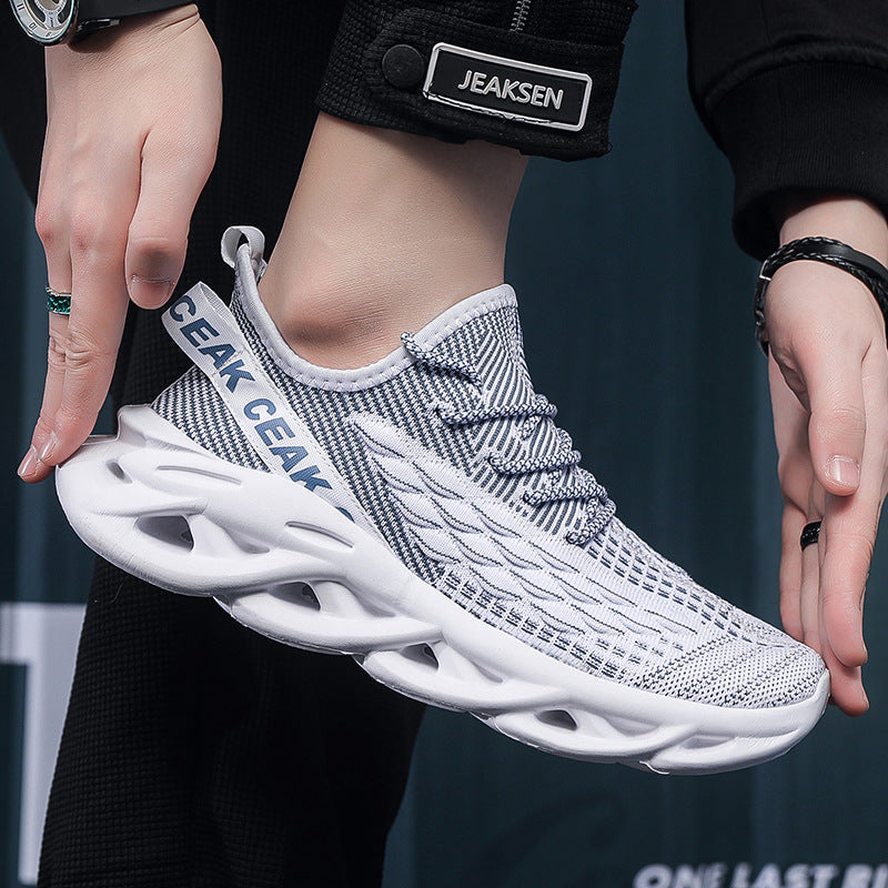 Blade Mesh Sports And Leisure Running Trendy Men's Shoes - DM Otaku Shop