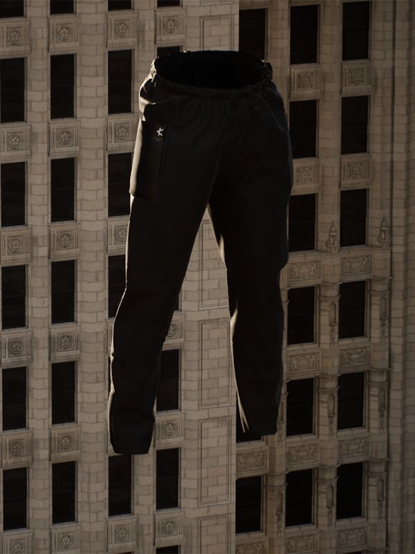 Pantalon Taitsu - Full Black - DM Otaku Shop