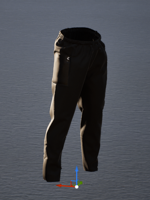 Pantalon Taitsu - Full Black - DM Otaku Shop