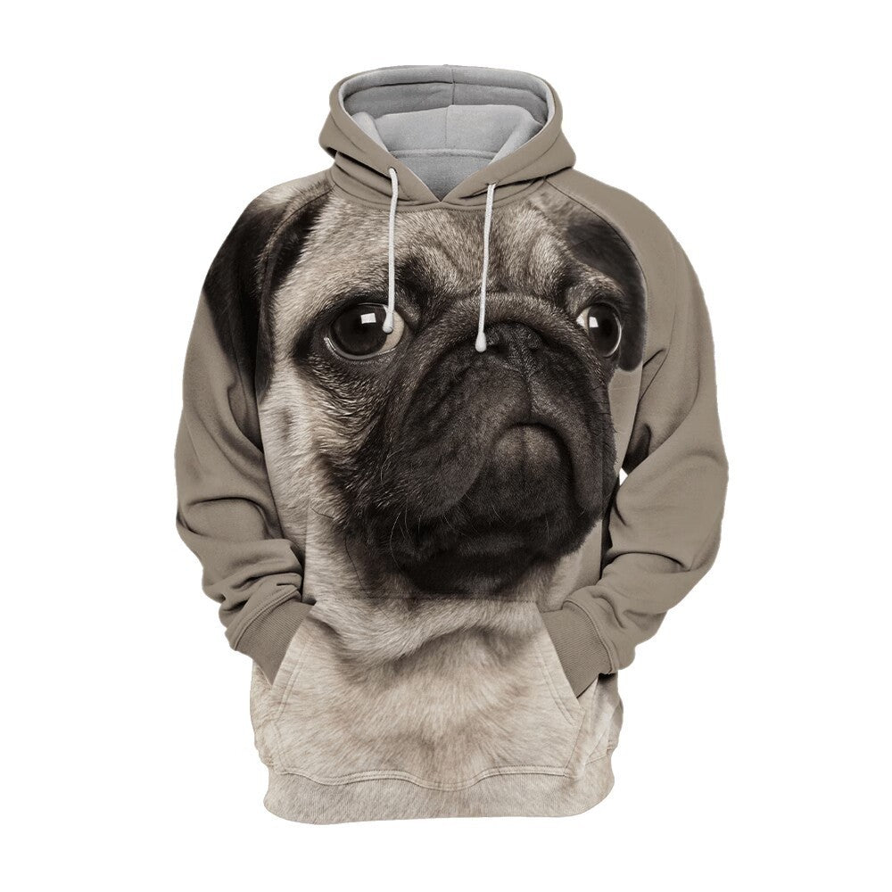 Men's Thermal Transfer 3D Dog Hoodie Coat - DM Otaku Shop