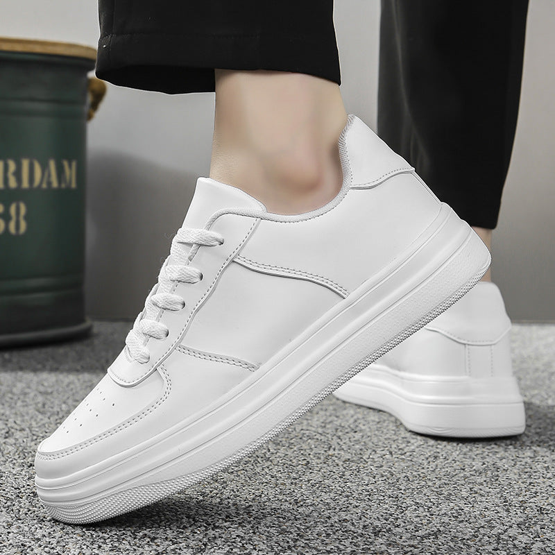 Plus Size Platform White Shoes Men's Shoes Spring And Summer - DM Otaku Shop