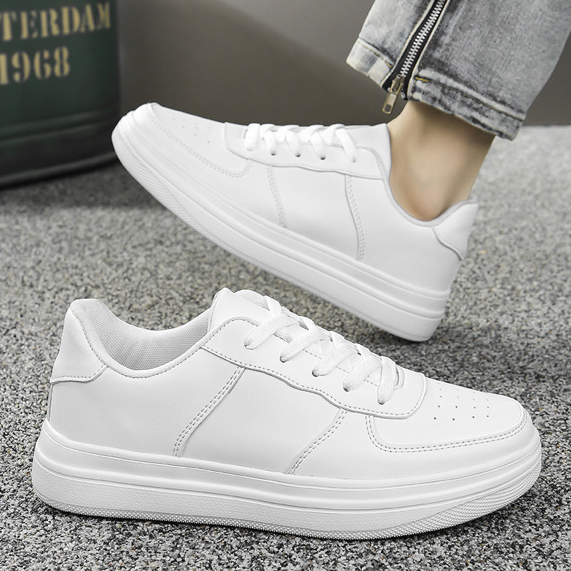 Plus Size Platform White Shoes Men's Shoes Spring And Summer - DM Otaku Shop