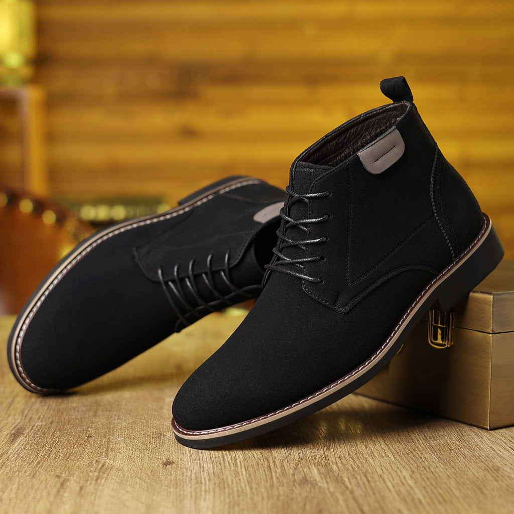 Martin Boots Men's British Style High-top Leather Shoes - DM Otaku Shop